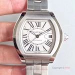 Swiss Grade Cartier Roadster ETA 2892 Stainless Steel Watch Replica
